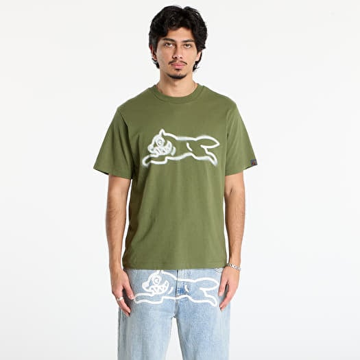 Majice Billionaire Boys Club Icecream Spray Paint Running Dog T-Shirt Green