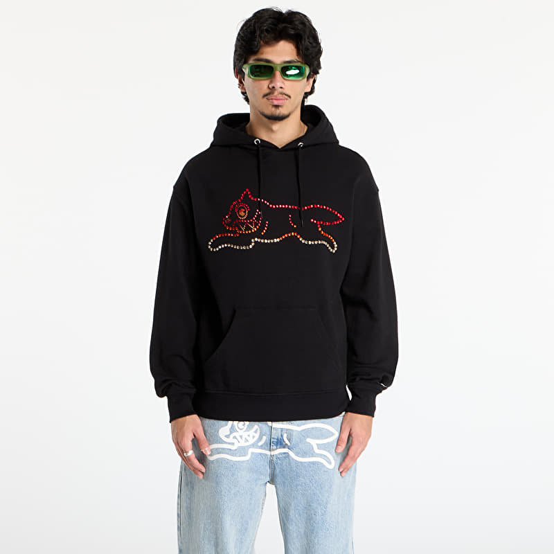 Sweatshirt Billionaire Boys Club Icecream Crystal Running Dog Popover Hood Black