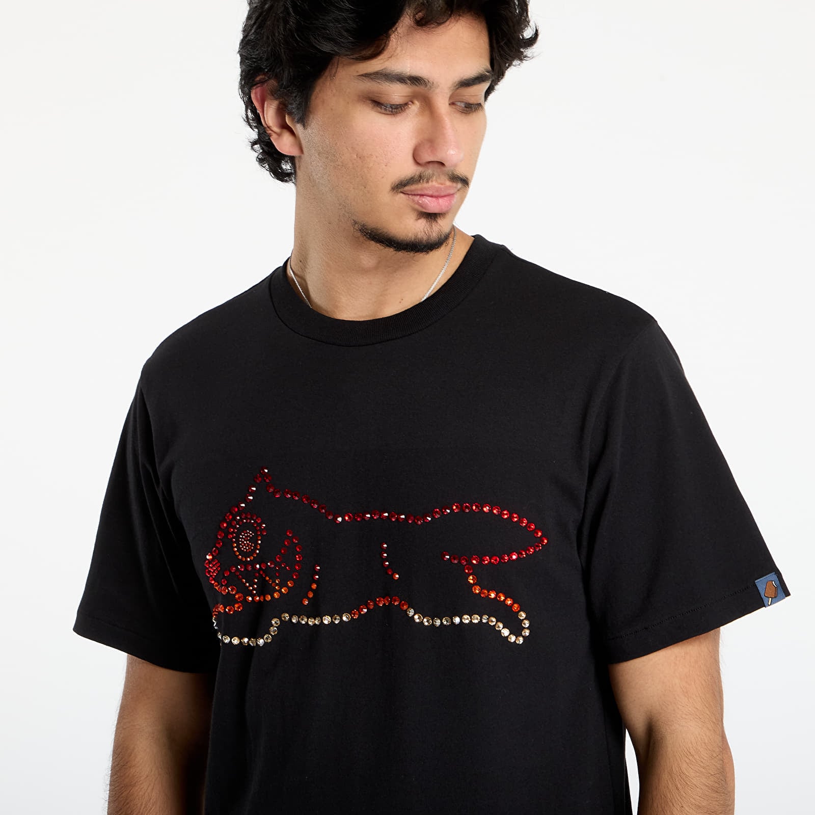 Ανδρικά μπλουζάκια Billionaire Boys Club Icecream Crystal Running Dog T-Shirt Black