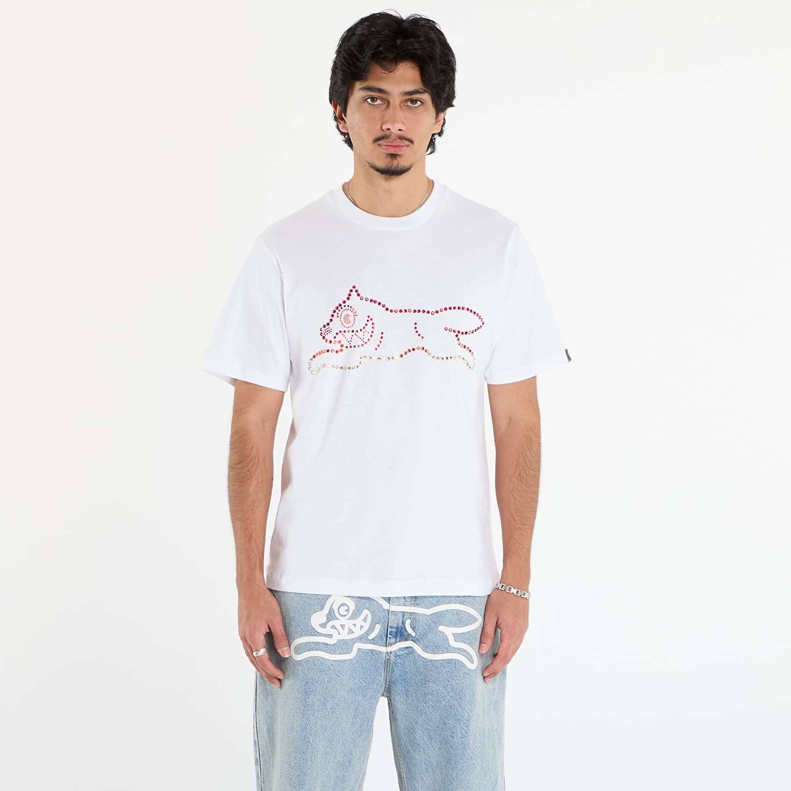 Vyriški marškinėliai Billionaire Boys Club Icecream Crystal Running Dog T-Shirt White