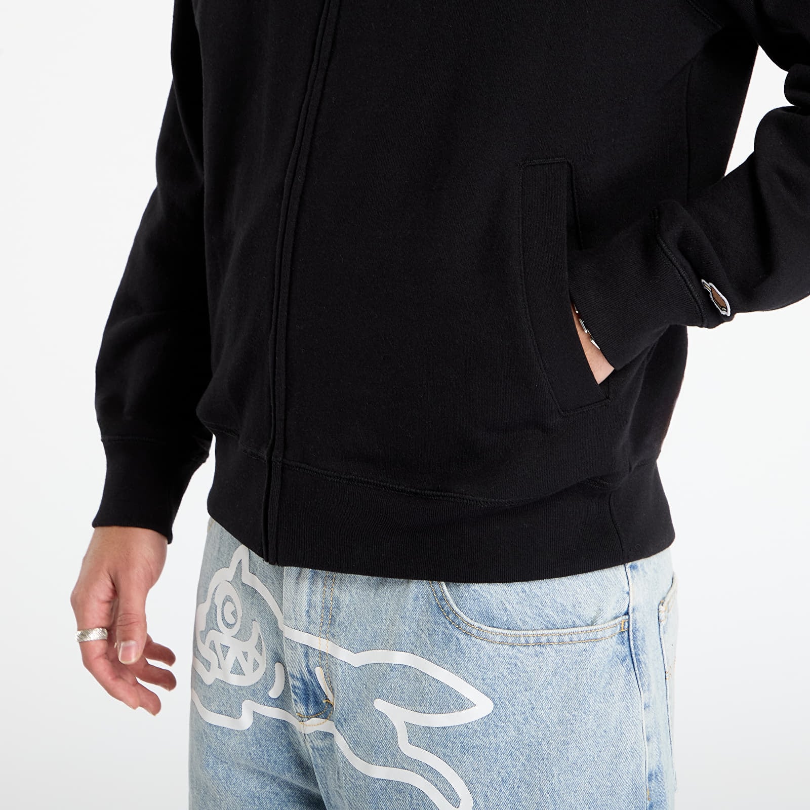 Мъжки суичъри Billionaire Boys Club Icecream Waitress Zip Through Hood Black