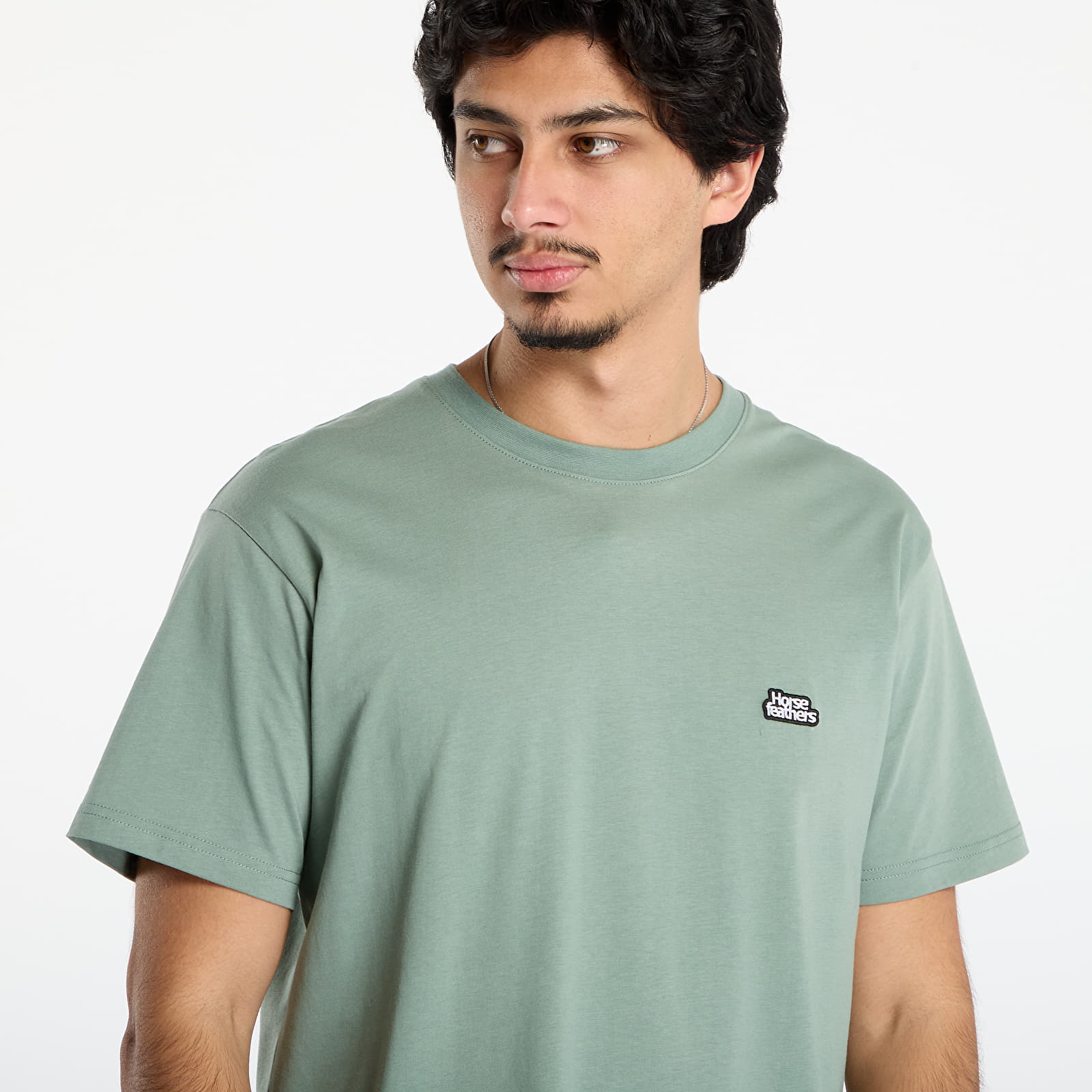 Marškinėliai Horsefeathers Agent T-Shirt Iceberg Green