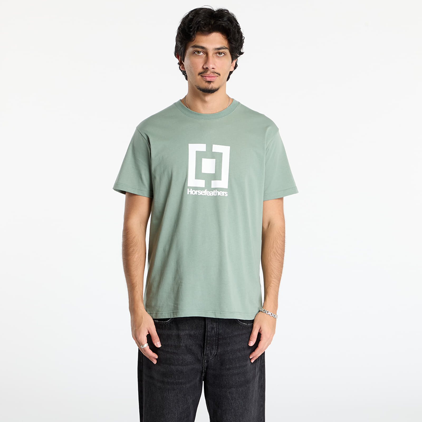 T-shirts Horsefeathers Base T-Shirt Iceberg Green