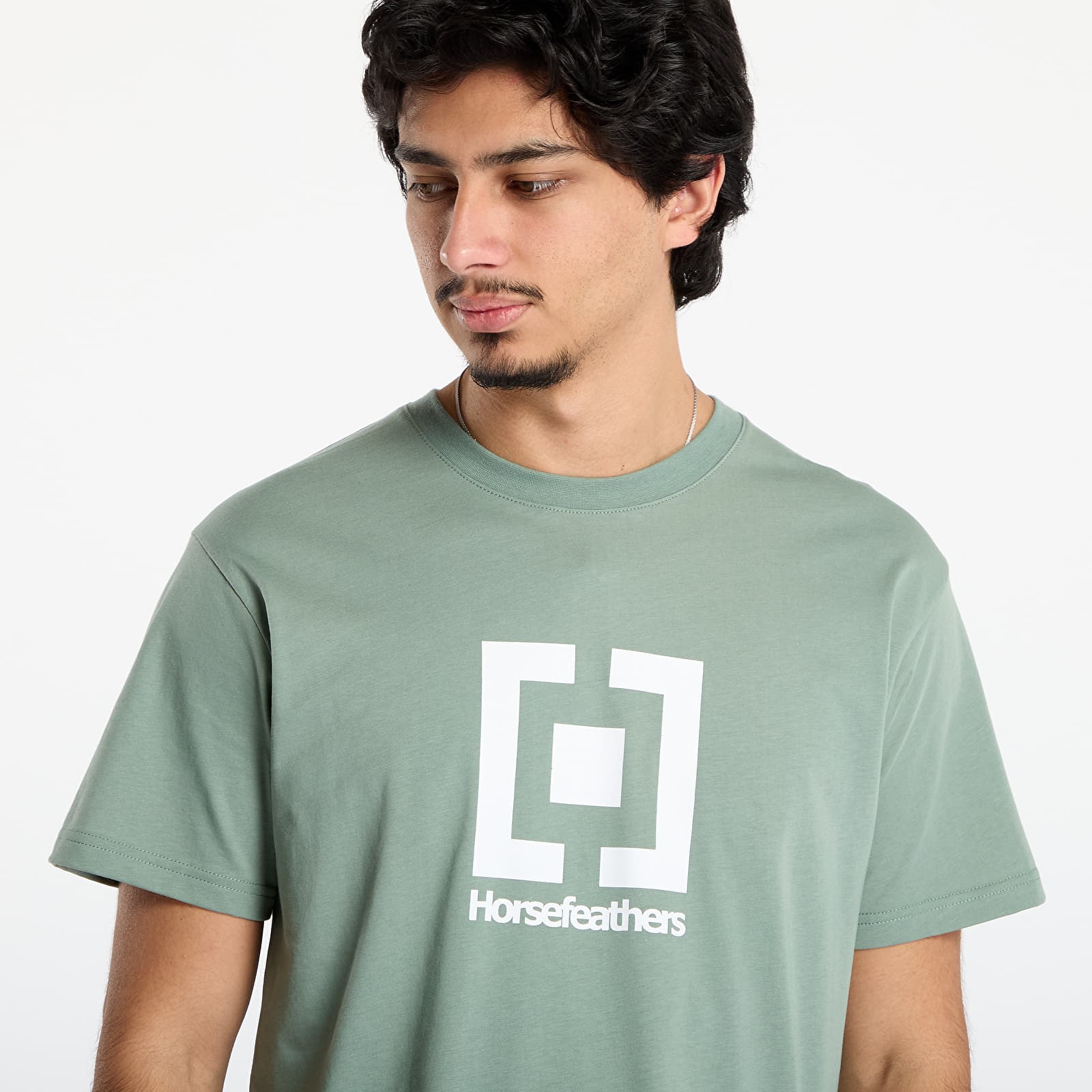 T-shirts Horsefeathers Base T-Shirt Iceberg Green