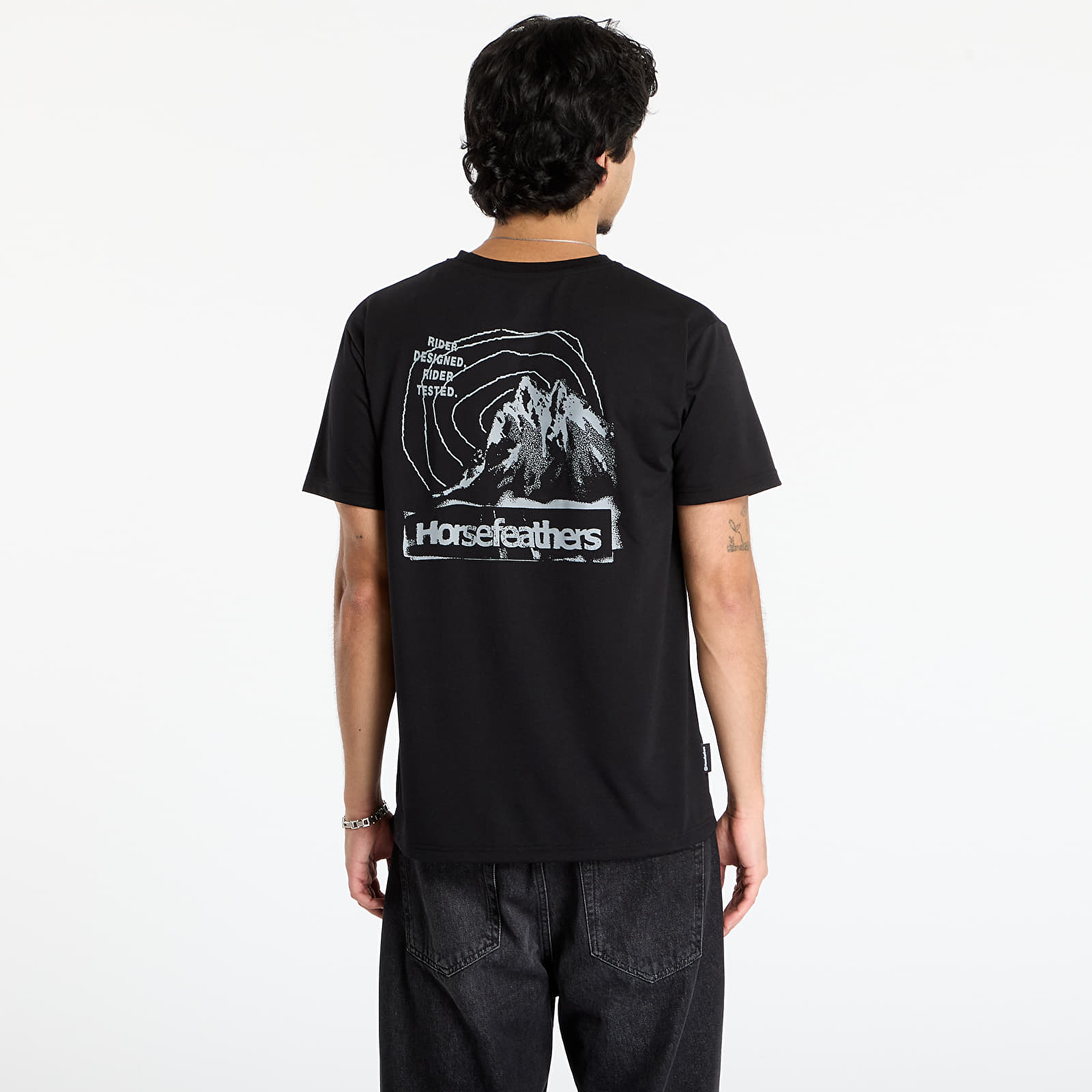 T-skjorter Horsefeathers Shank T-Shirt Black