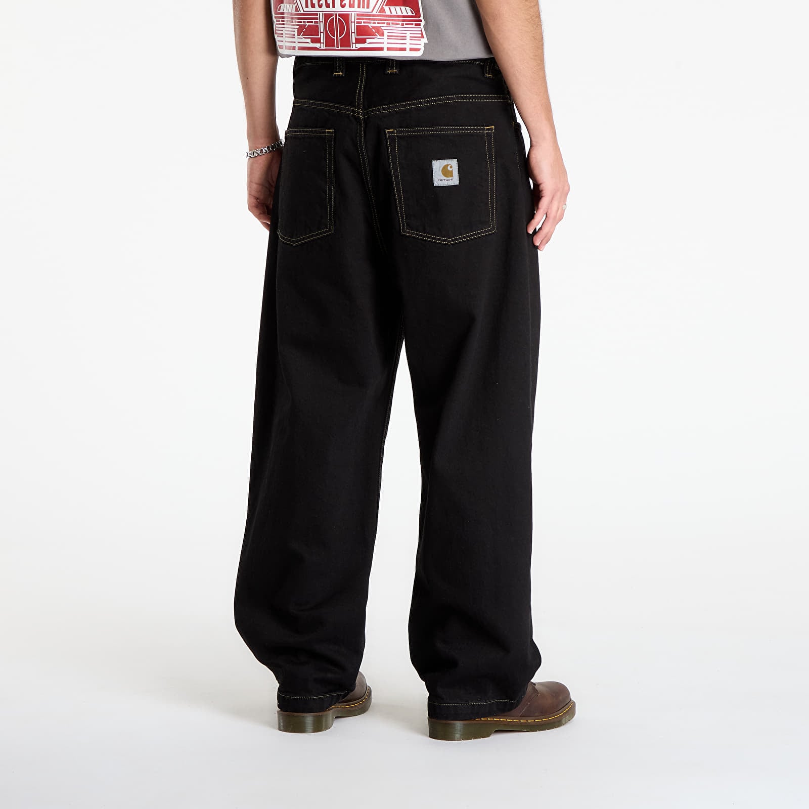 Pantalon Carhartt WIP Brandon Pant Black Rinsed