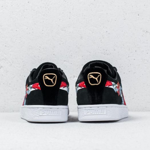 Women s shoes Puma Suede Hyper Embelished Wn s Puma Black Puma White Footshop