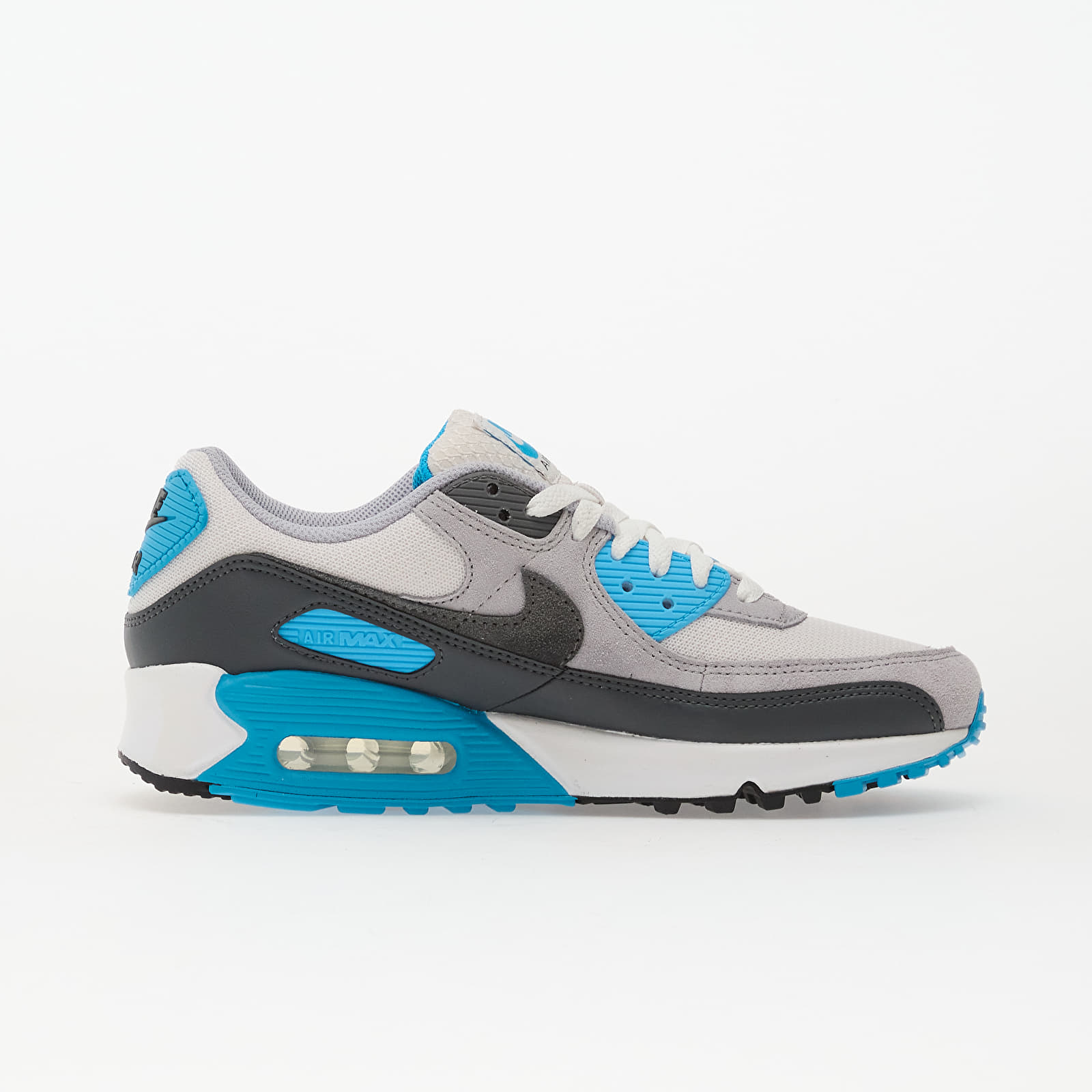 Pánské tenisky a boty Nike Air Max 90 Platinum Tint/ Iron Grey-Blue Lightning