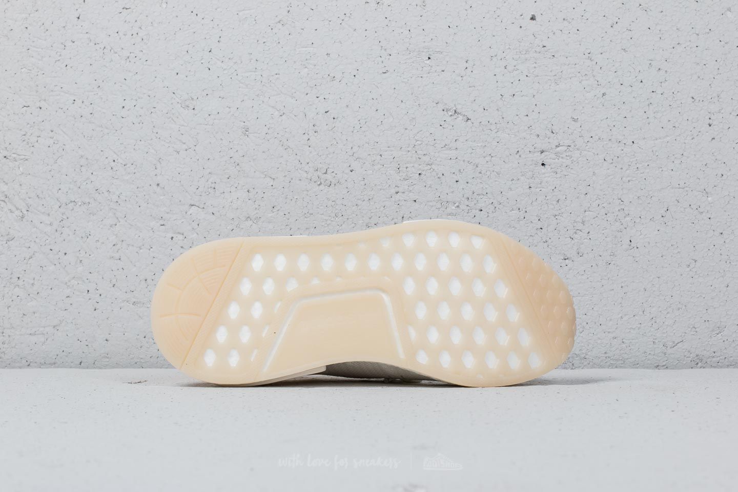 Damen Sneaker und Schuhe adidas NMD_R1 STLT Primeknit W Cloud White/ Cloud White/ Clear Orange