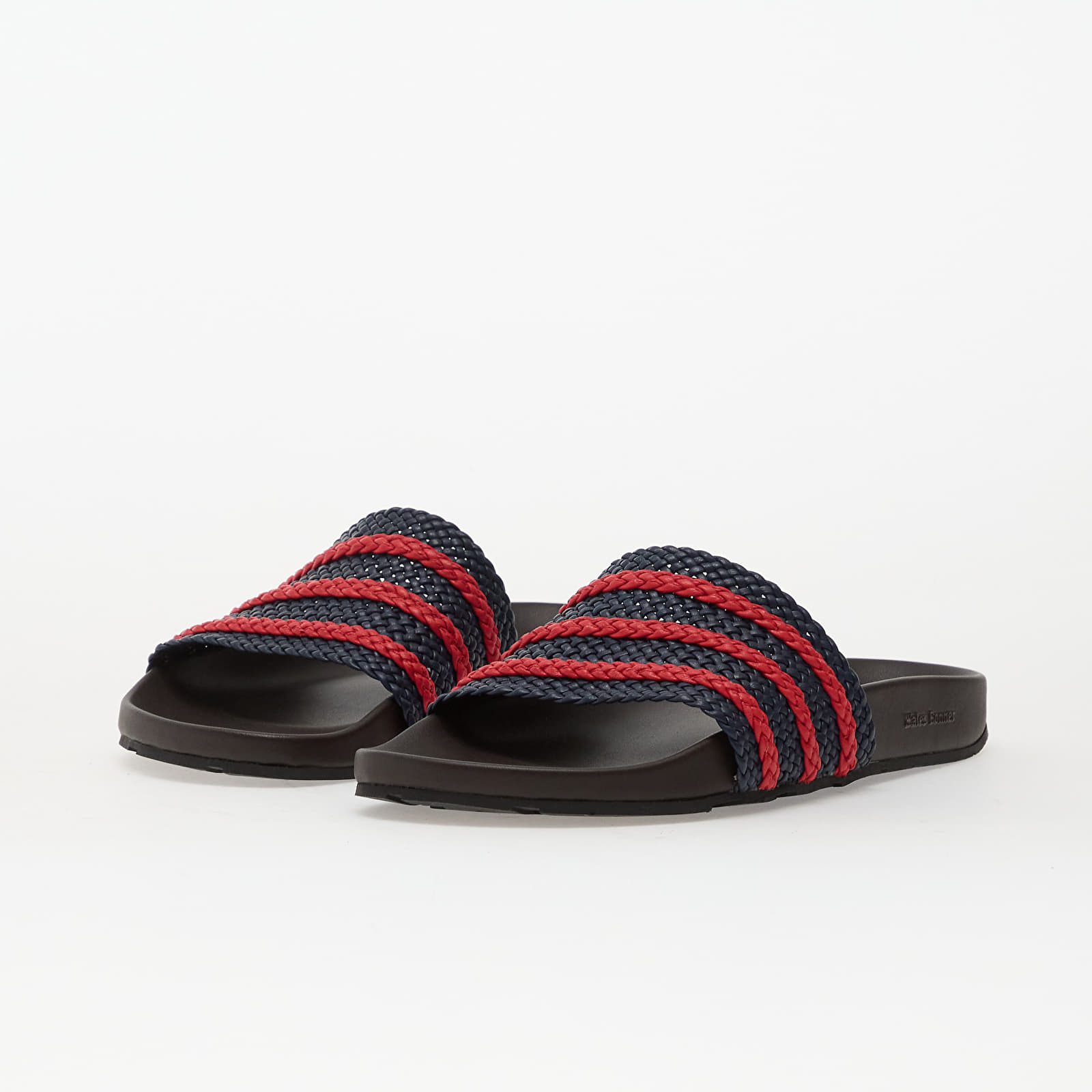 Moški čevlji adidas x Wales Bonner Adilette Night Indigo/ Better Scarlet/ Dark Brown
