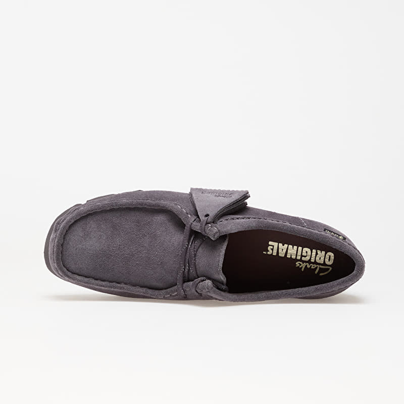 Women's shoes Clarks Originals WallabeeGTX Purple Grey Sde