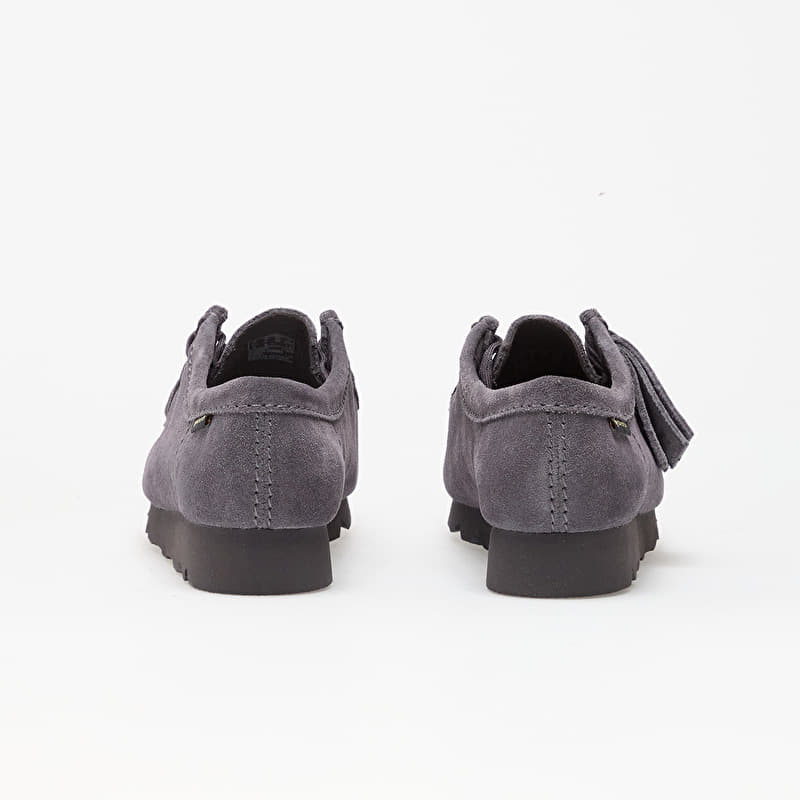 Women's shoes Clarks Originals WallabeeGTX Purple Grey Sde
