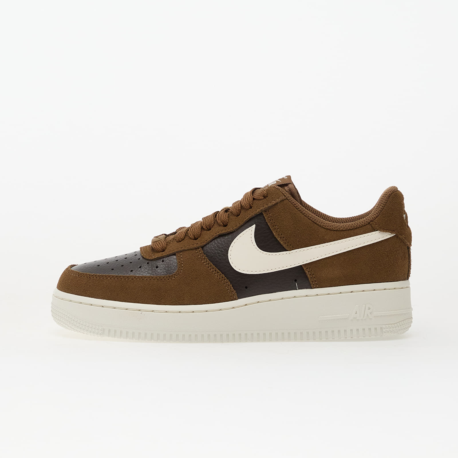 Women's shoes Nike Wmns Air Force 1 '07 Mosswood Brown/ Sail-Velvet Brown