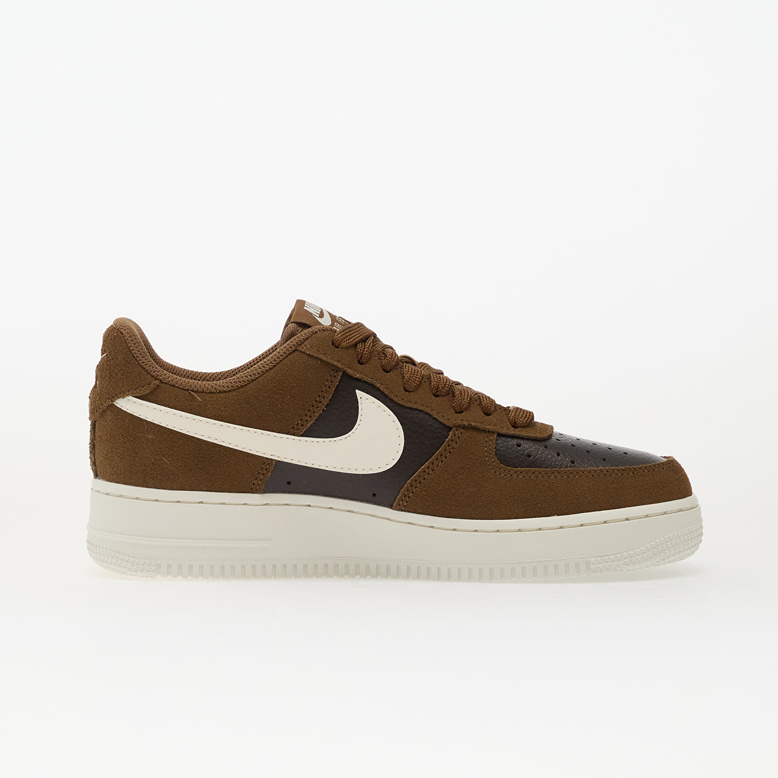 Women's shoes Nike Wmns Air Force 1 '07 Mosswood Brown/ Sail-Velvet Brown