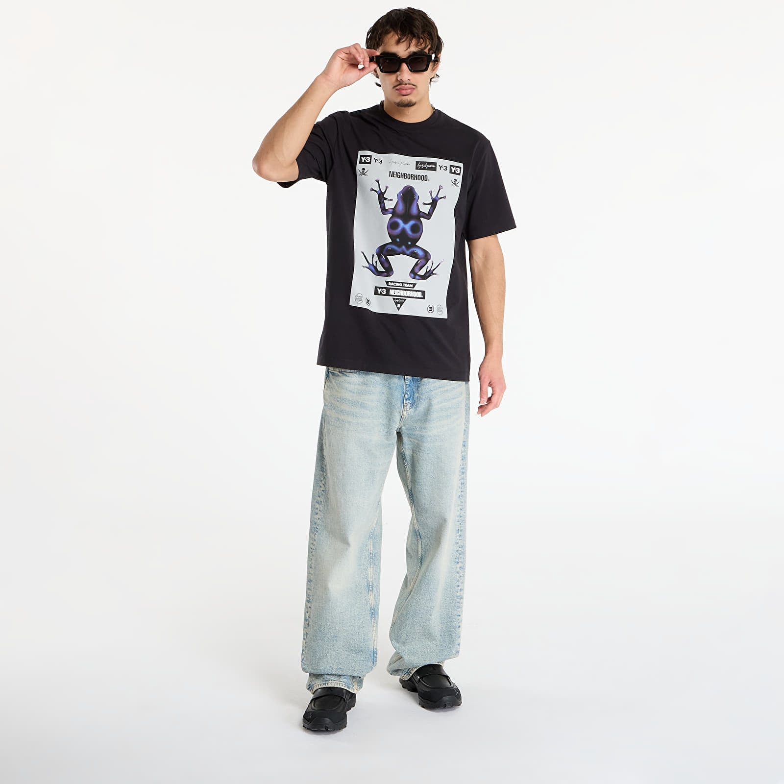 Pánske tričká Y-3 x Neighborhood Graphic Tee UNISEX Black