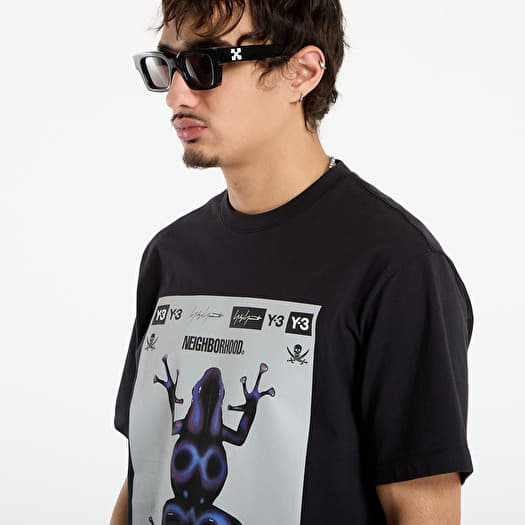 Men's T-shirts Y-3 x Neighborhood Graphic Tee UNISEX Black (JW6998