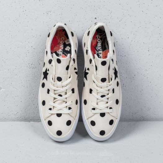 Converse one star polka dot hot sale
