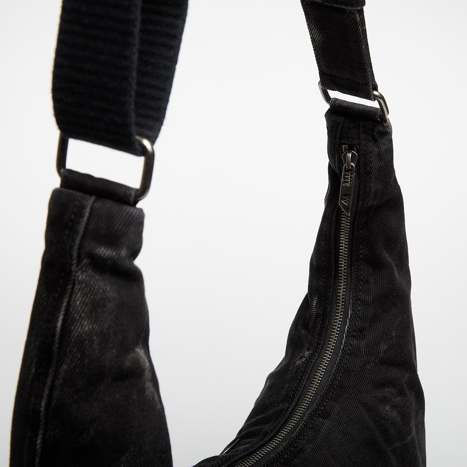 Męskie torby na ramię DIESEL Rave Rave Hobo X Shoulder Bag Black