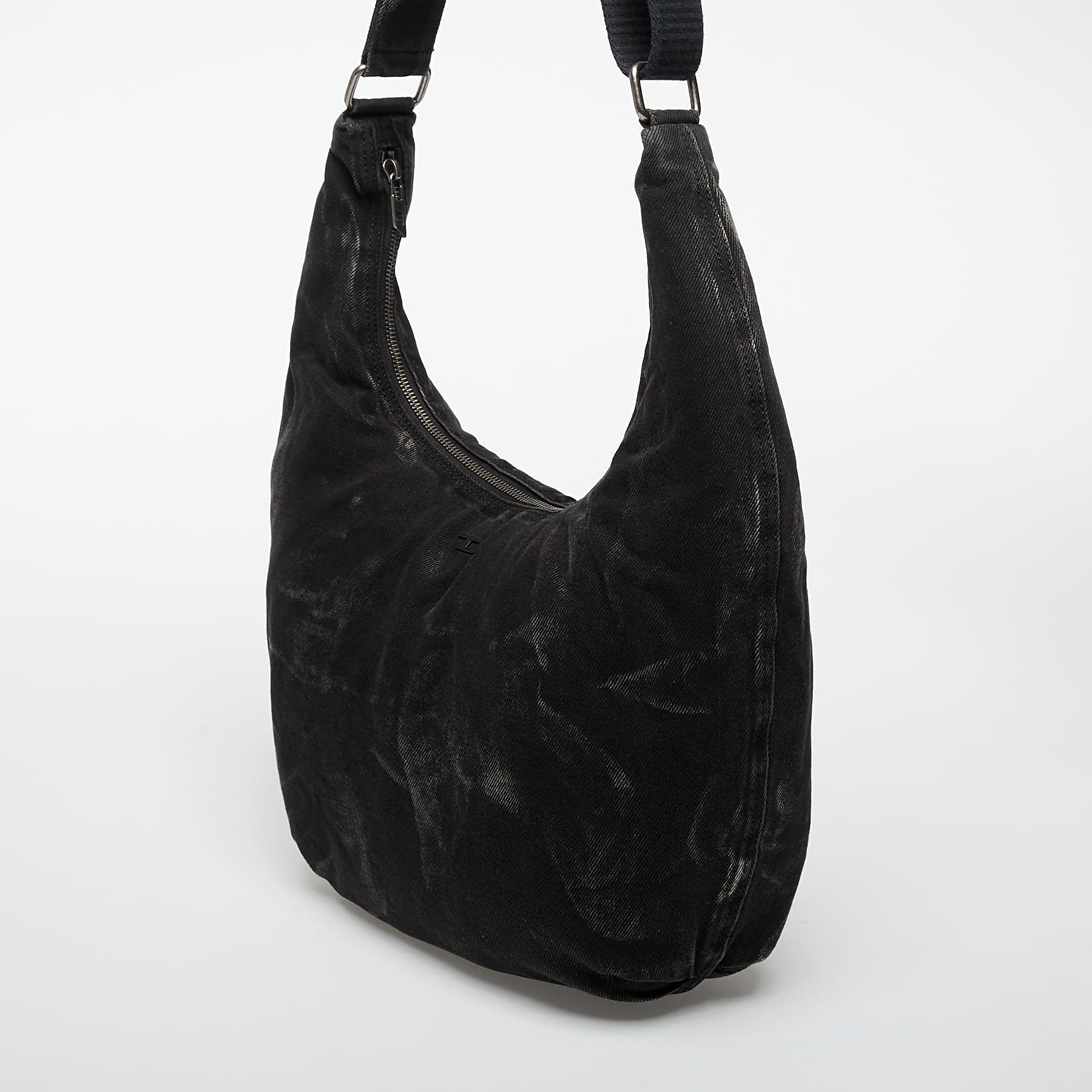 Męskie torby na ramię DIESEL Rave Rave Hobo X Shoulder Bag Black
