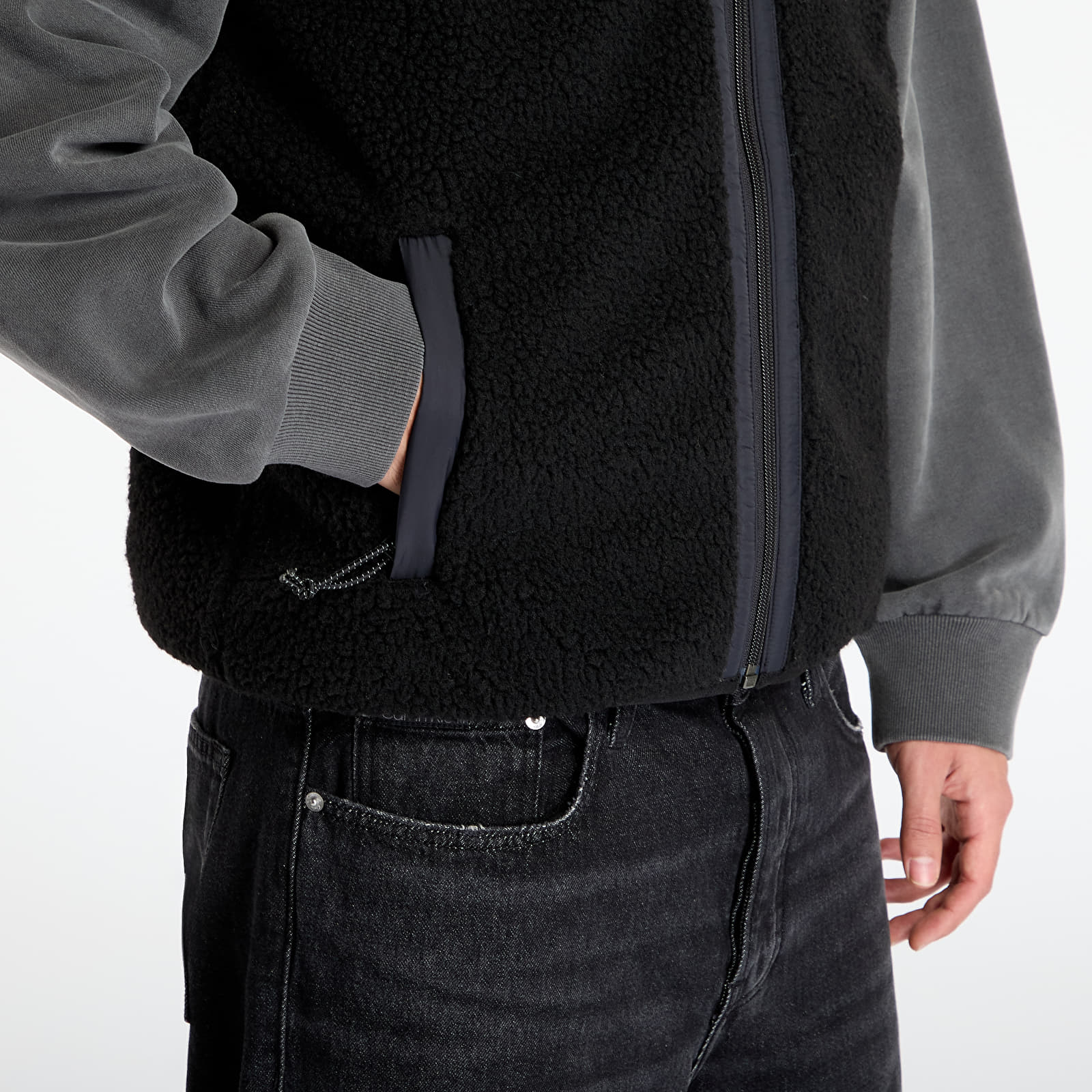 Prsluci Carhartt WIP Prentis Vest Liner UNISEX Black/ Black