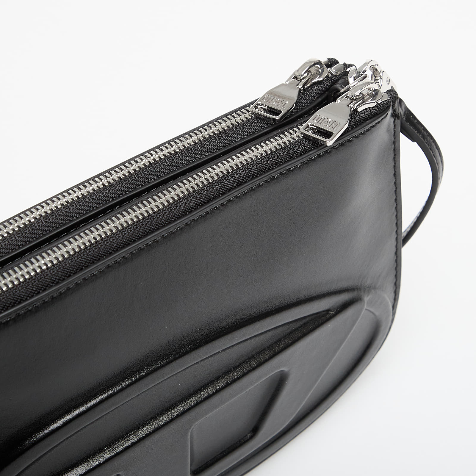 Sieviešu plecu somas DIESEL 1Dr 2.0 1Dr Twin Shoulder Bag Black