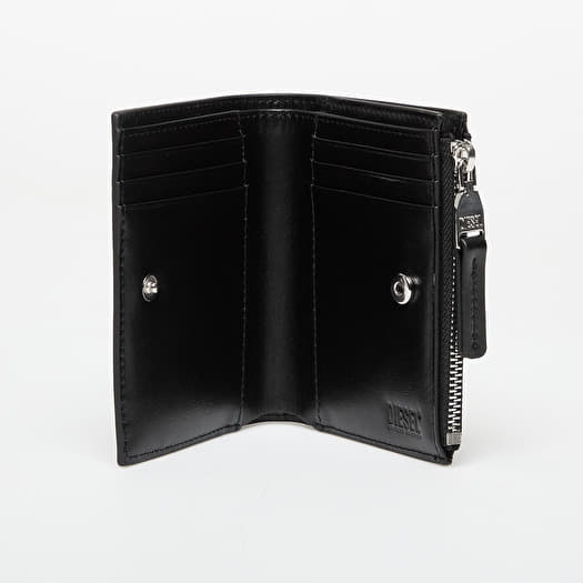 Carteras de los hombres DIESEL 1Dr 1Dr Bi-Fold Zip Ii Wallet Black