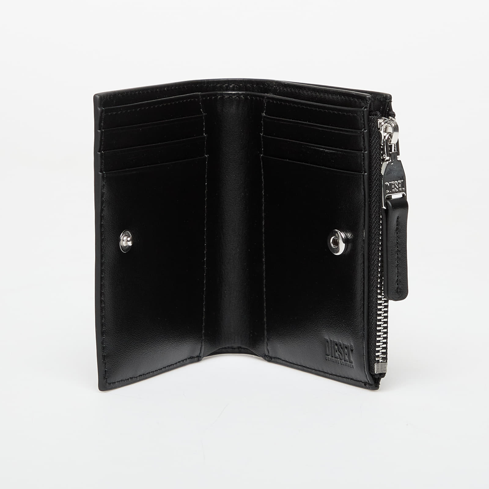 Miesten lompakot DIESEL 1Dr 1Dr Bi-Fold Zip Ii Wallet Black