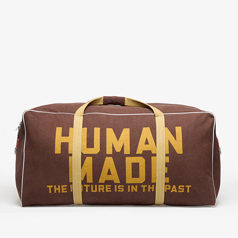 ショルダーバッグ HUMAN MADE CANVAS BOSTON SHOULDER BAG HUMAN MADE Canvas Boston Bag Large Brown | Footshop