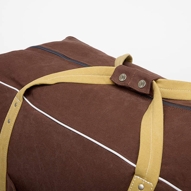 HUMAN MADE Canvas Boston Bag Large Brown | Footshop