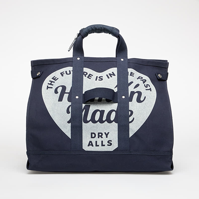 HUMAN MADE Tote Bag Large Navy | Footshop