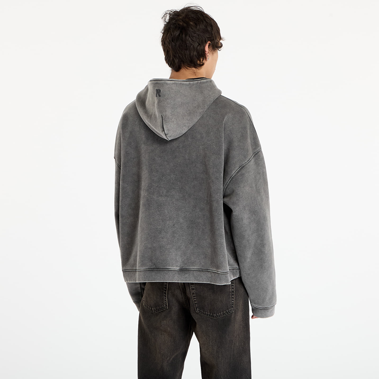 Men's hoodies REPRESENT Initial Boxy Hoodie UNISEX Vintage Grey