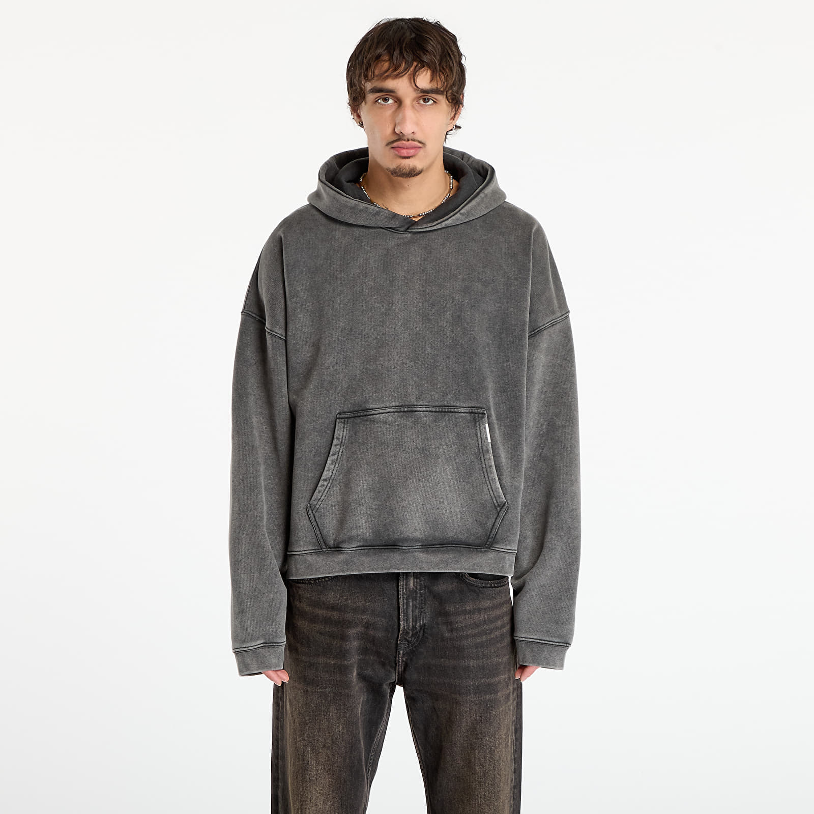 Sweatshirt REPRESENT Initial Boxy Hoodie UNISEX Vintage Grey S