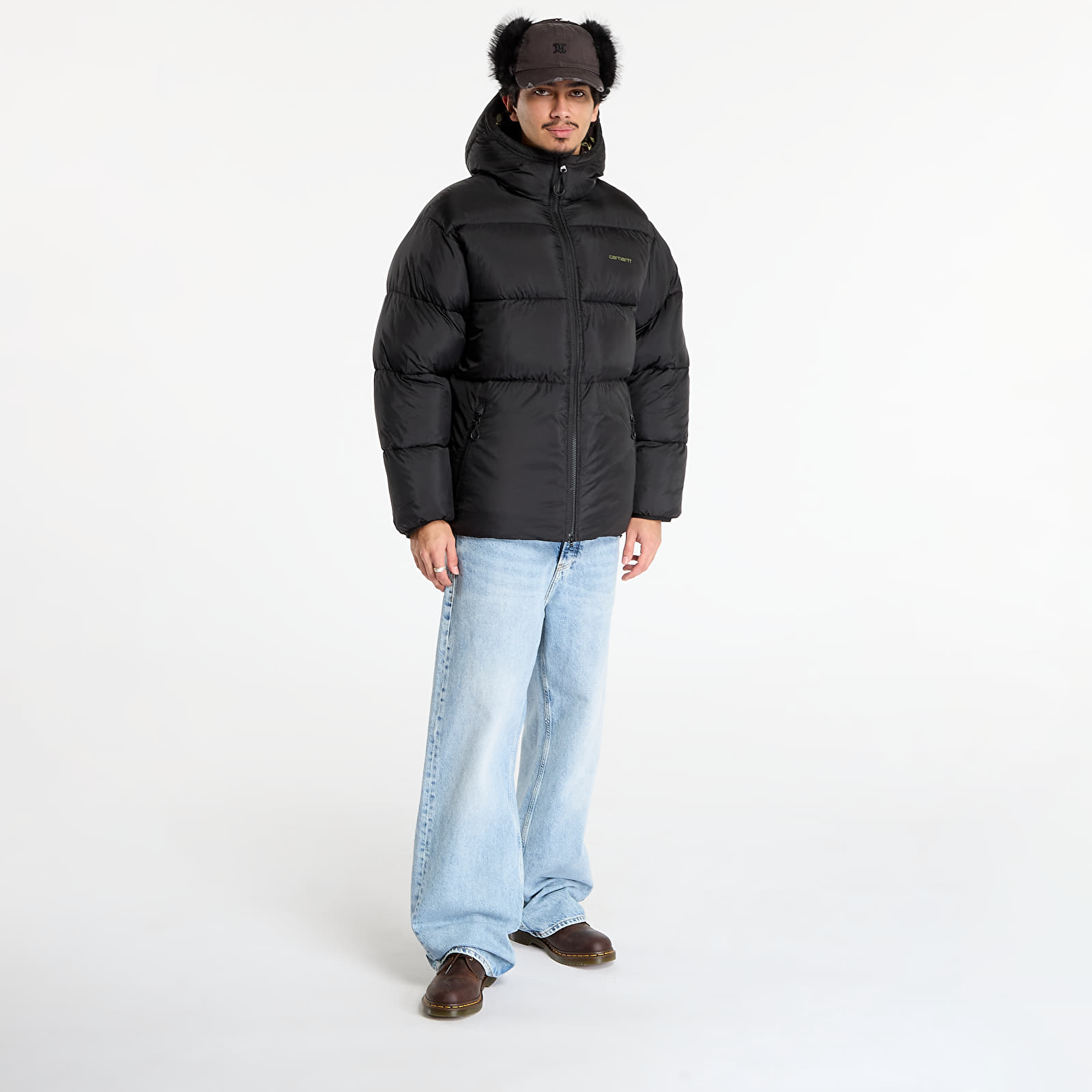 Jakker Carhartt WIP Toronto Jacket Black/ Camo Duck/ Green