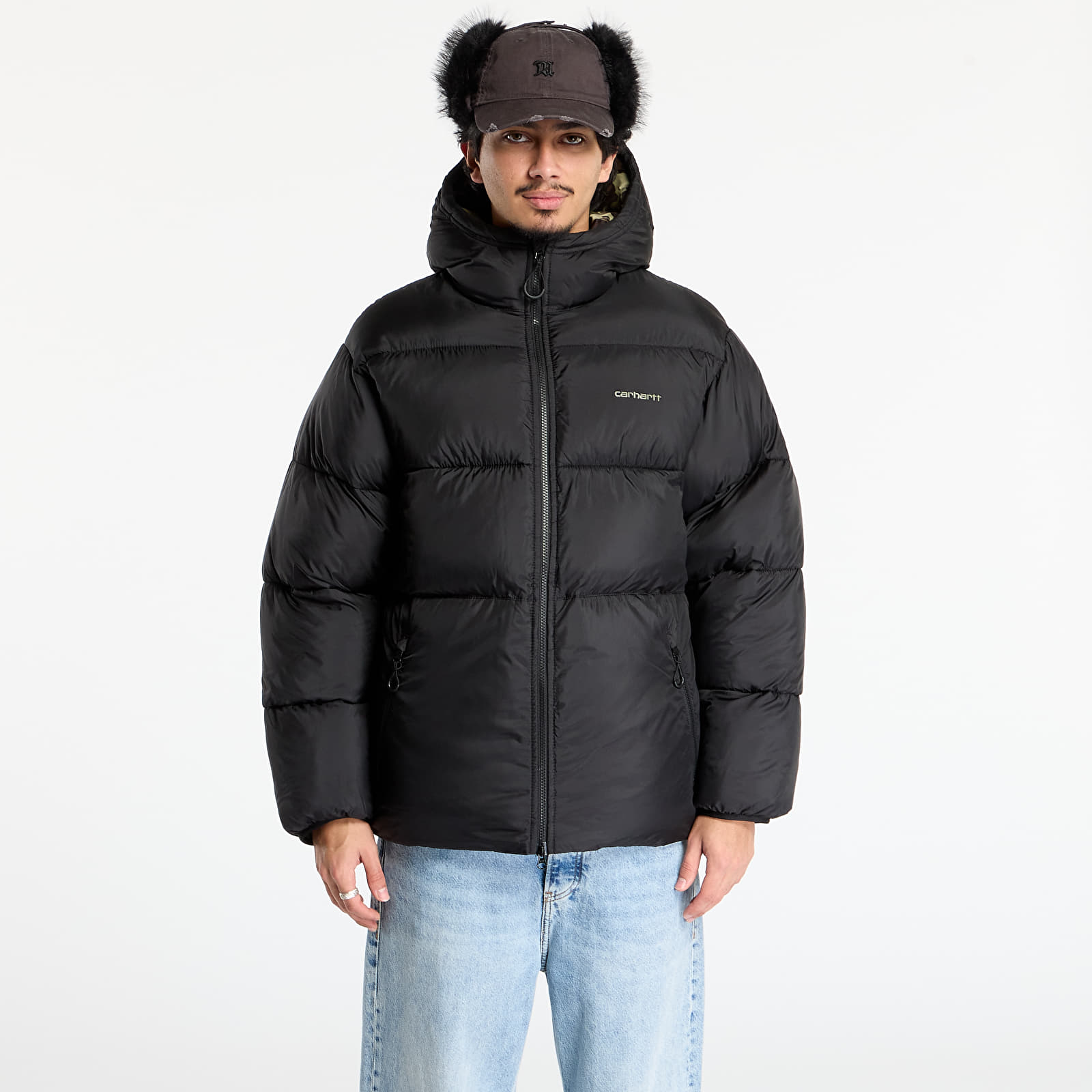 Jakker Carhartt WIP Toronto Jacket Black/ Camo Duck/ Green