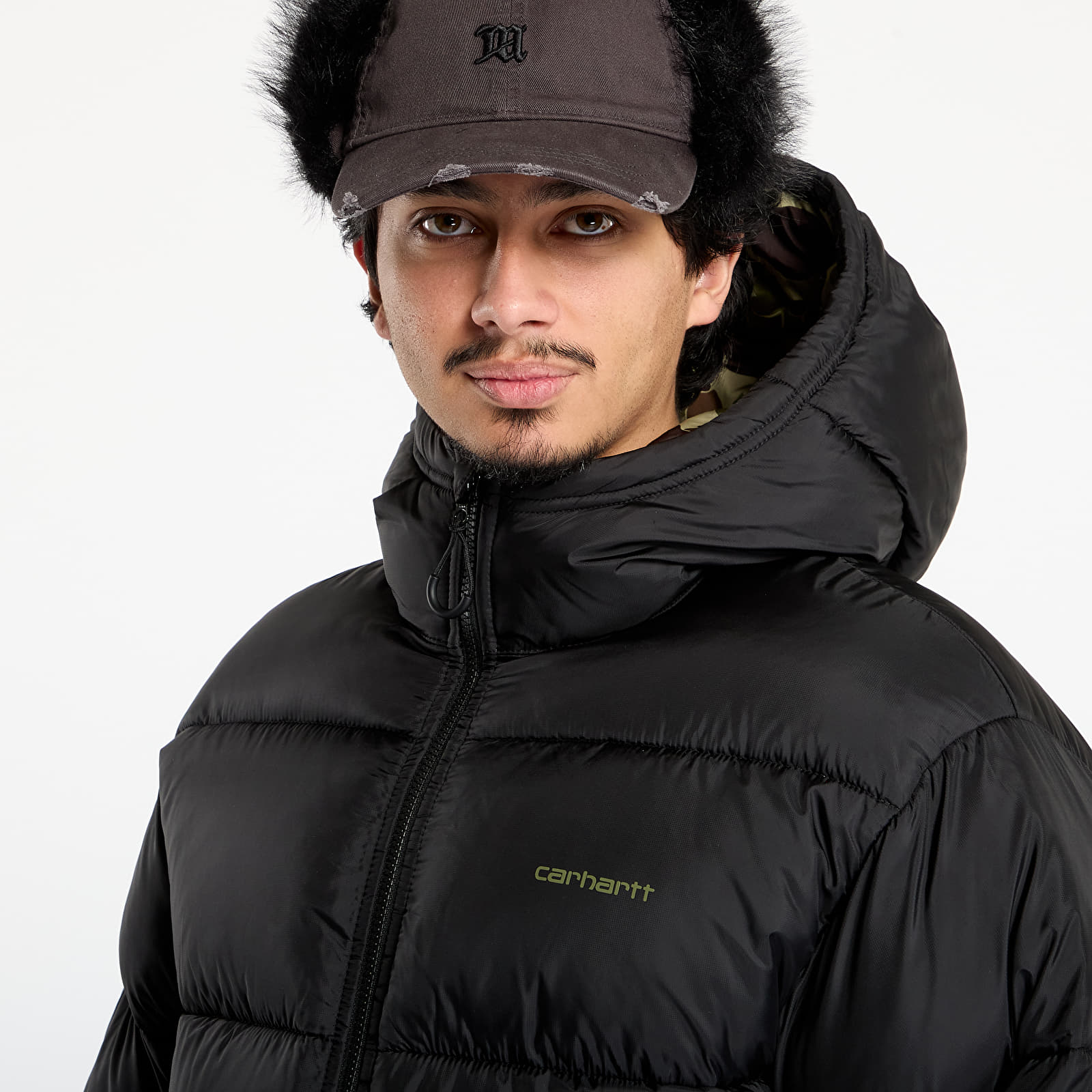 Jakker Carhartt WIP Toronto Jacket Black/ Camo Duck/ Green