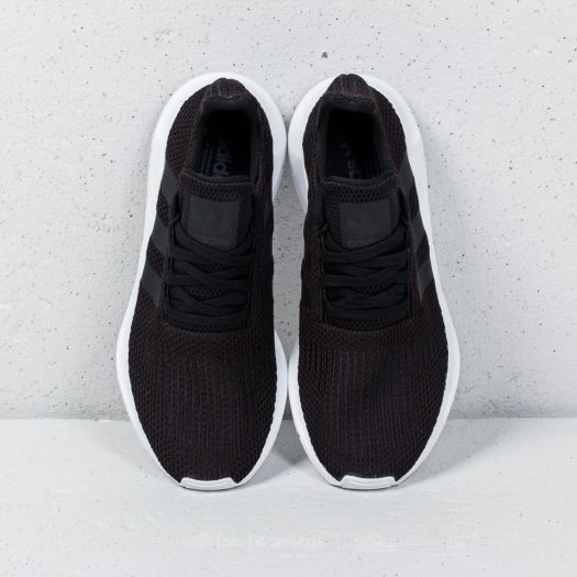 adidas swift run mens black and white