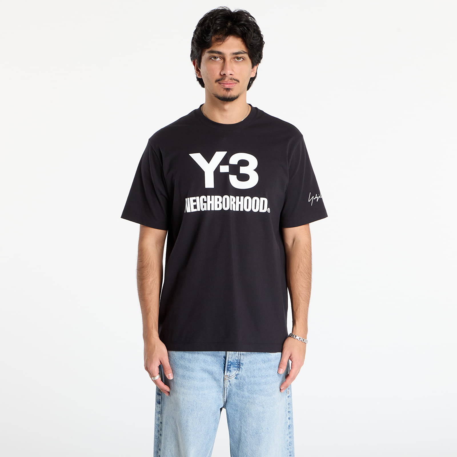 Moške majice  Y-3 x Neighborhood Logo Tee UNISEX Black