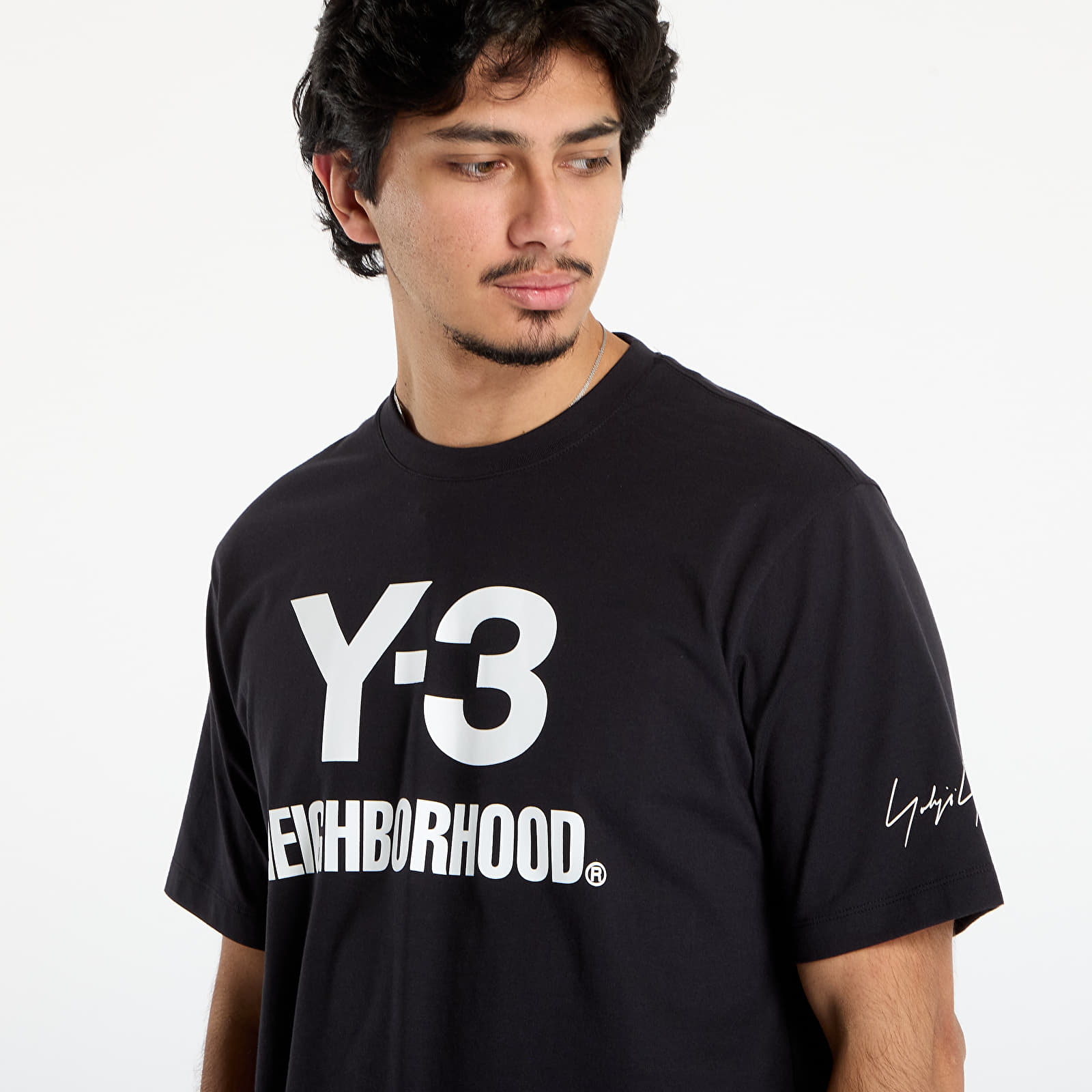 Moške majice  Y-3 x Neighborhood Logo Tee UNISEX Black