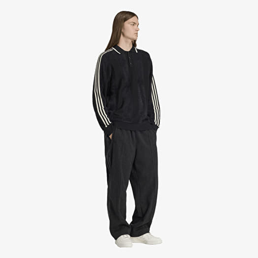 Men's jerseys adidas Premium Knitted Jersey Black (JX3835) | Footshop