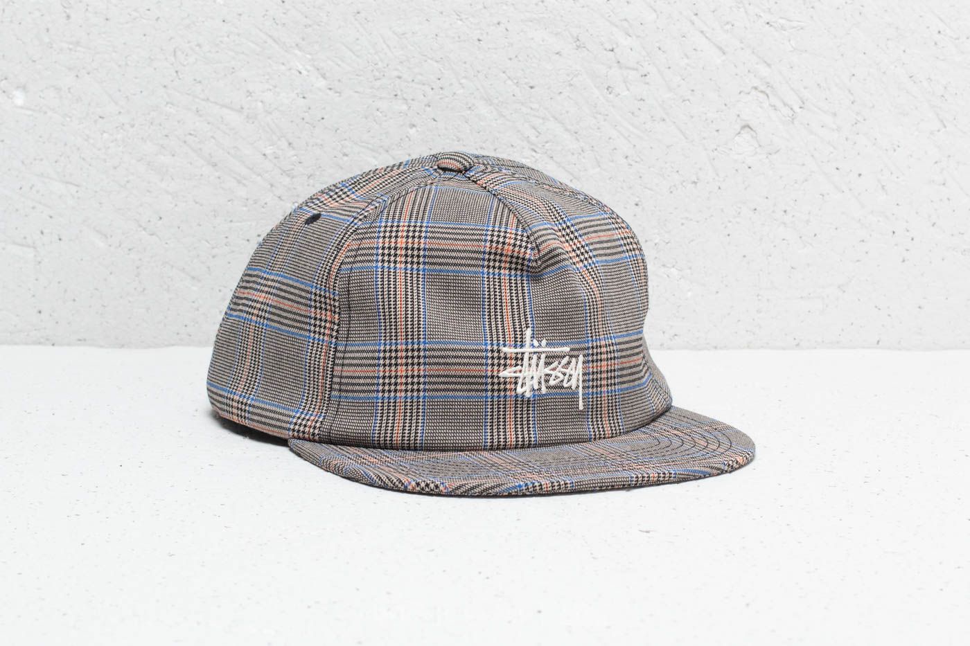 Caps  Stüssy Gled Plaid Cap Tan