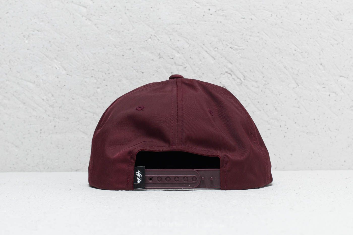 Caps Stüssy Stock Poly Cotton Cap Burgundy