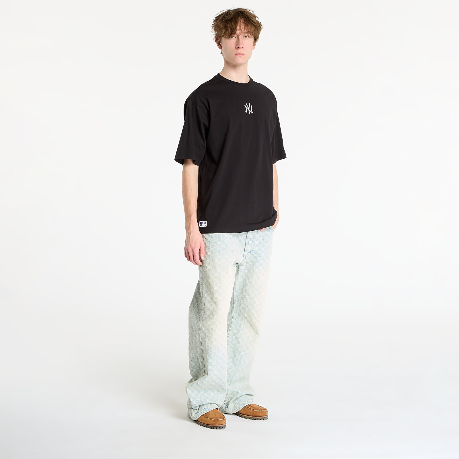 Miesten T-paidat New Era MLB New York Yankees Nos Le Midi Tee UNISEX Black