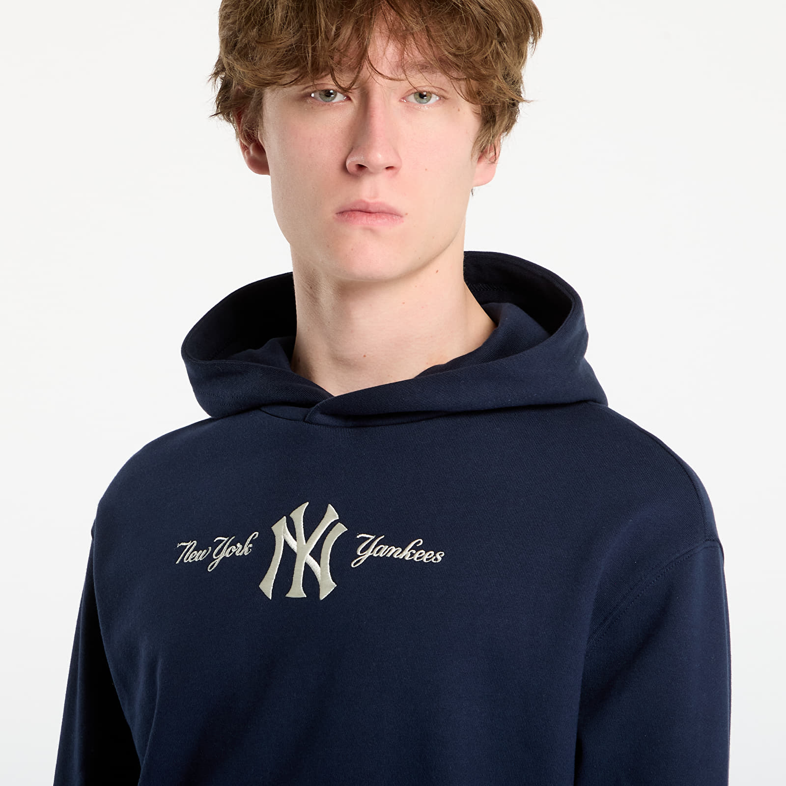 Pánske mikiny New Era MLB New York Yankees Graphic Hoodie UNISEX Night Shift Navy