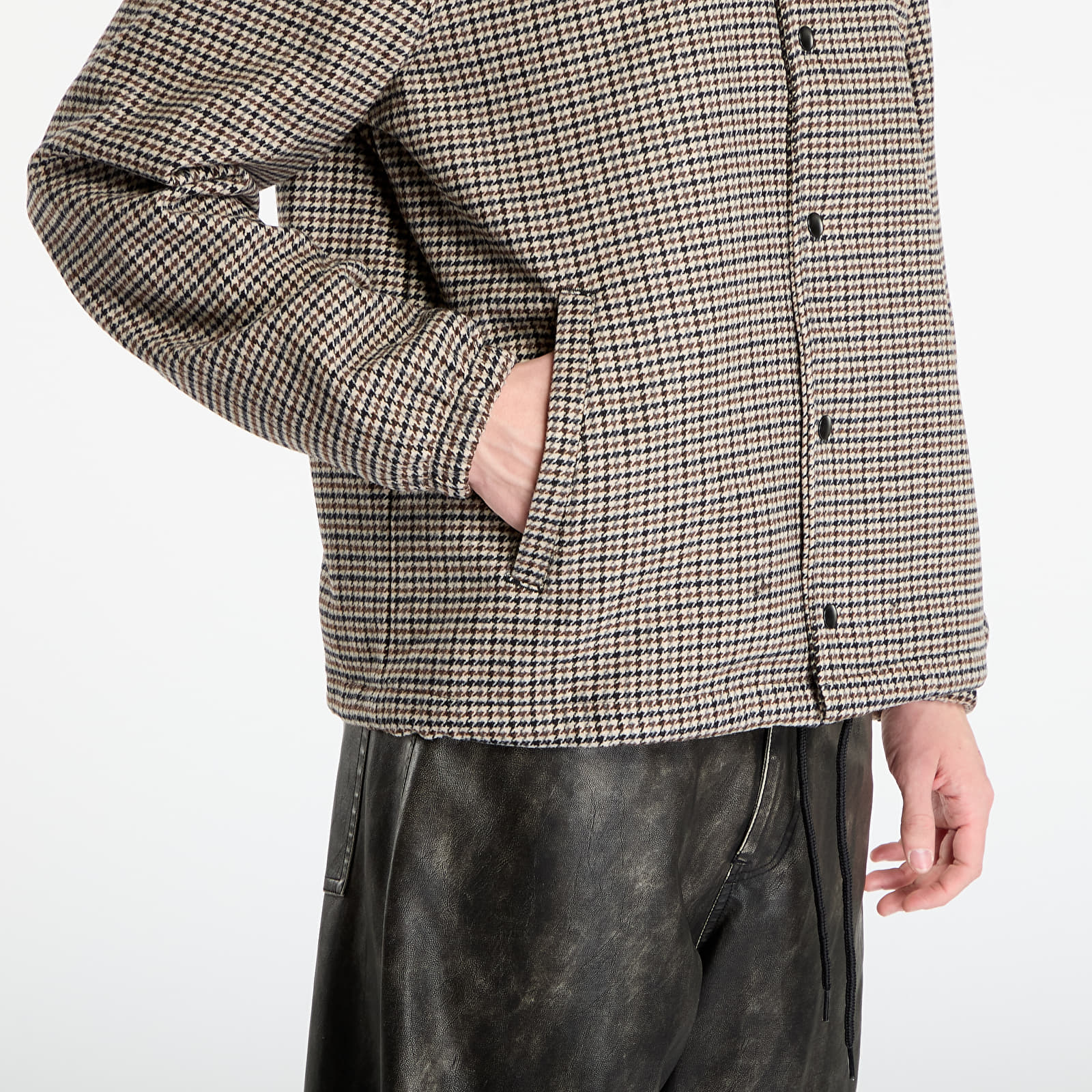 Herrenjacken New Era MLB New York Yankees Check Coaches Jacket UNISEX Dau