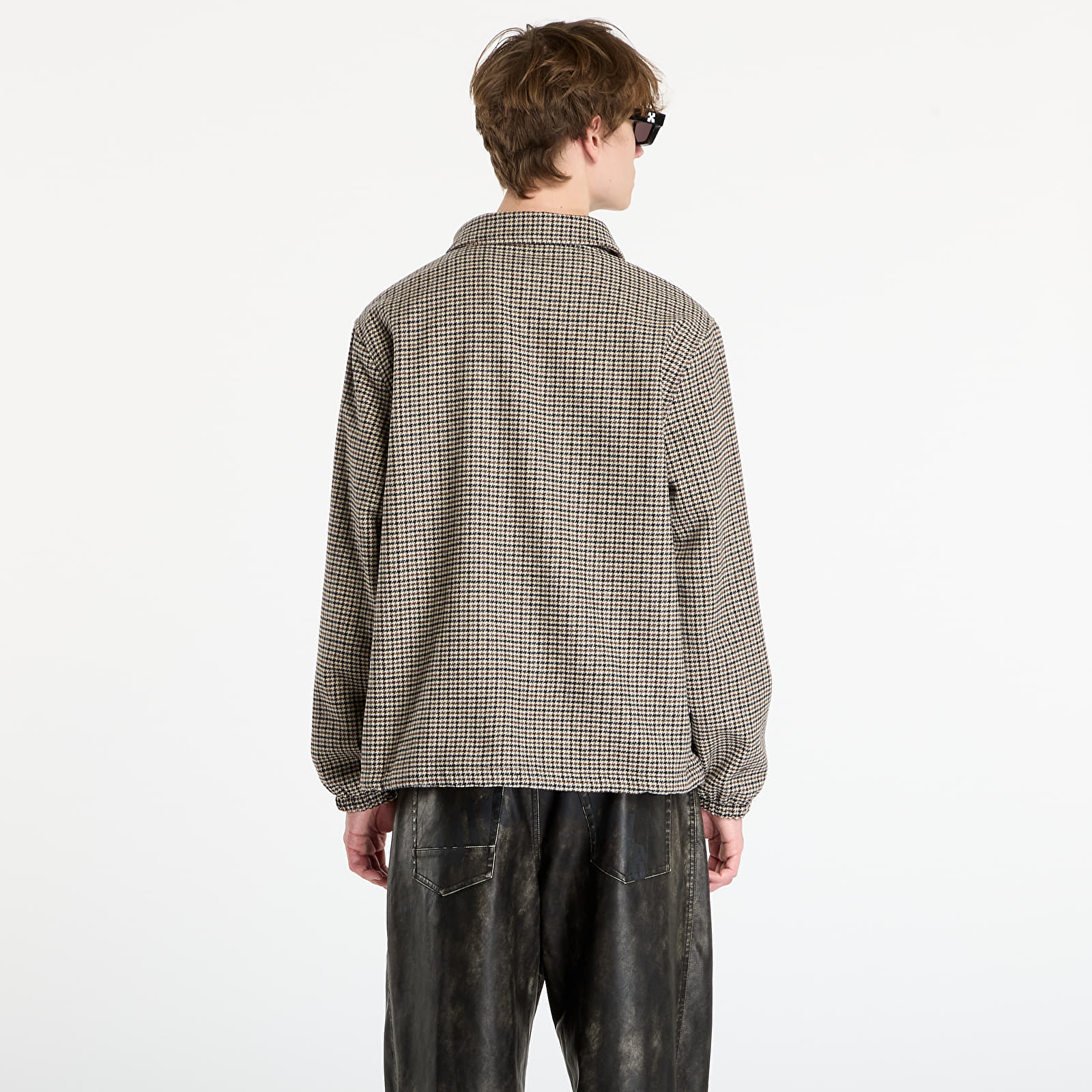 Herrenjacken New Era MLB New York Yankees Check Coaches Jacket UNISEX Dau