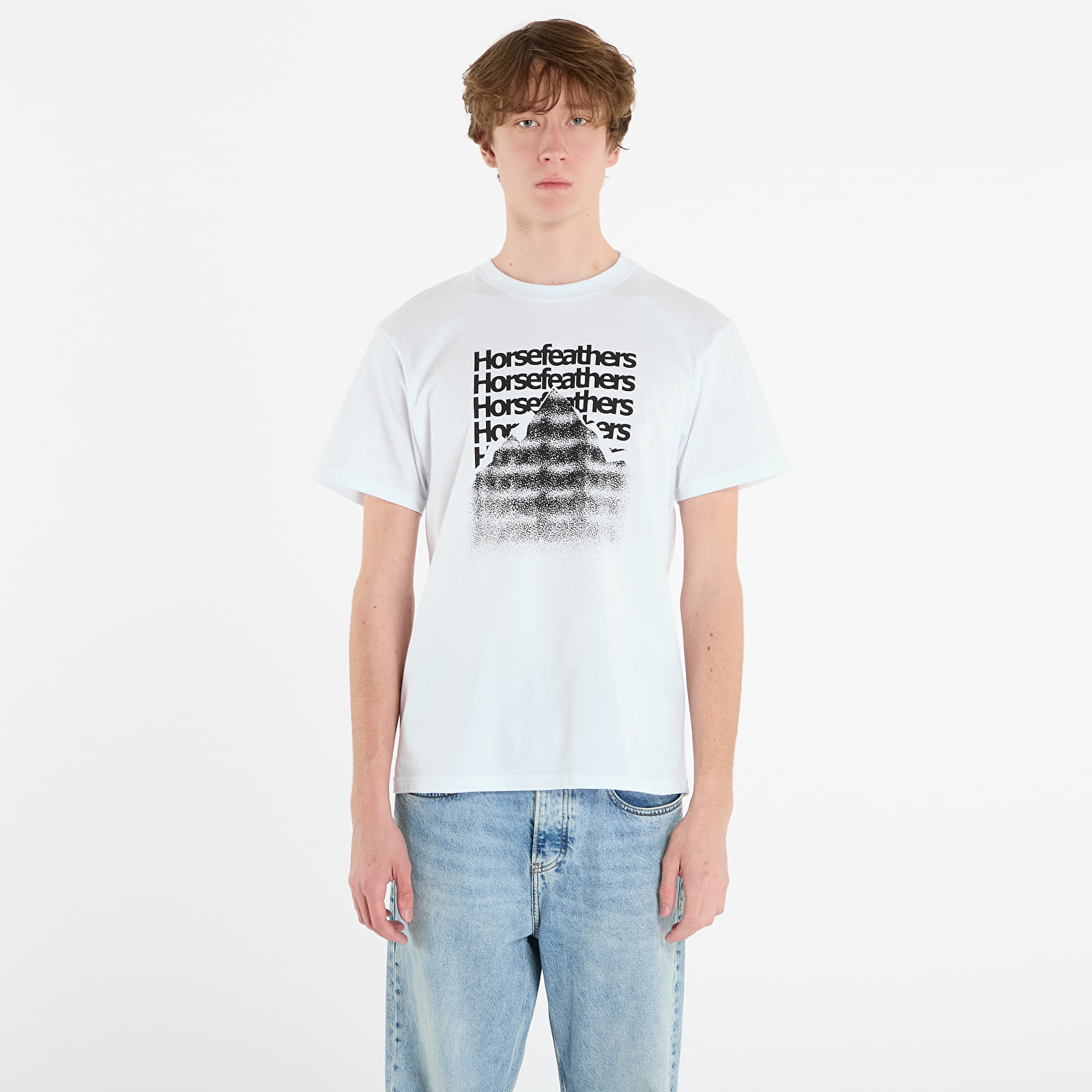 T-skjorter Horsefeathers Focus T-Shirt White