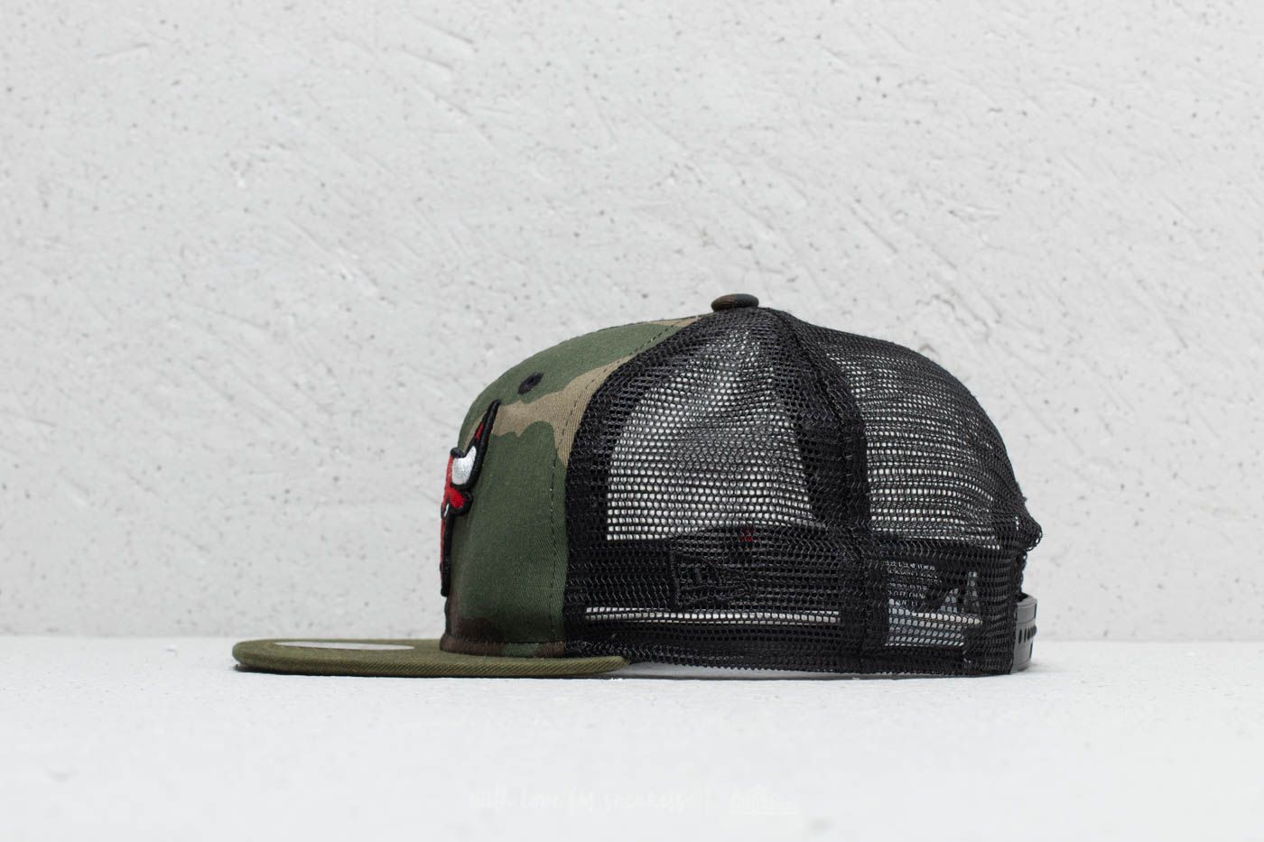 Bonés New Era 9Fifty Youth NBA Chicago Bulls Trucker Washed Camo