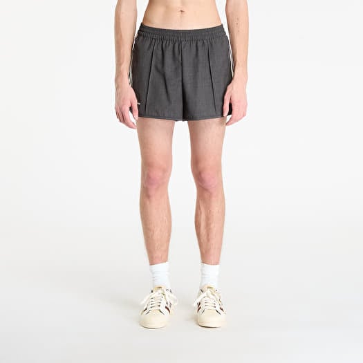 Kurze Hosen adidas x Wales Bonner Wool Short Dark Grey Heather/ Black/ White