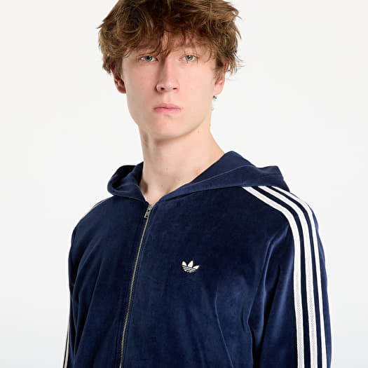 adidas x Wales Bonner Velour Track Jacket Collegiate Navy | Footshop