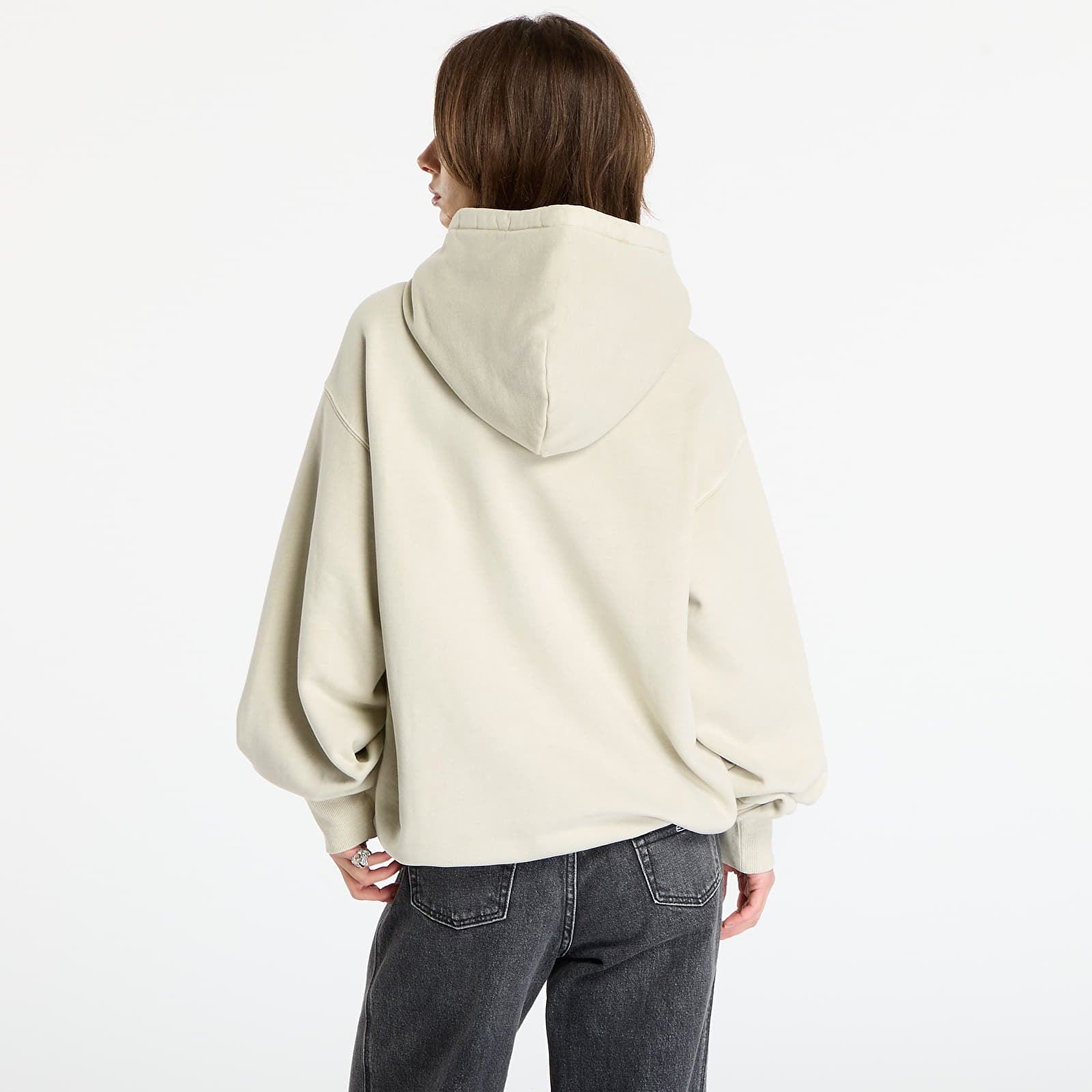 Hupparit ja collegepaidat Carhartt WIP Hooded Vista Sweat UNISEX  Fleur De Sel Garment Dyed